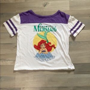 Little Mermaid Crop Top